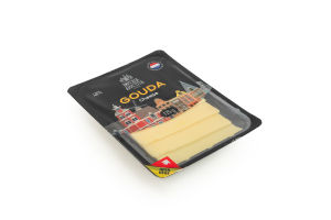Сир 48% нарізка Гауда Imperia Appetita лоток 125г