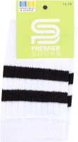 Гольфы детские в полоску Premier Socks 16-18 белый