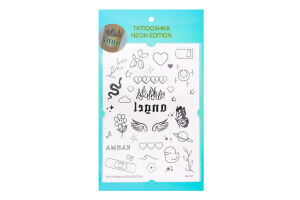 Тату Tattooshka Fun неонові тимчасові