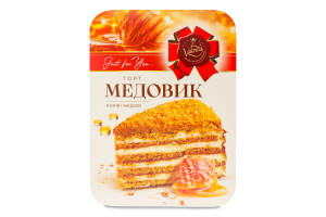 Торт Медовик 400г блістер Valencia