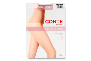 Колготки жіночі Conte elegant Slimfit 20den 5 natural