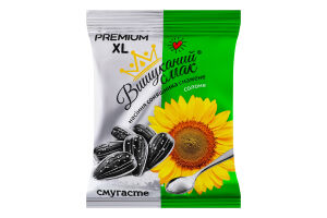 Насіння соняшника смажене Солене ПРЕМІУМ 130г ВИШУКАНИЙ СМАК