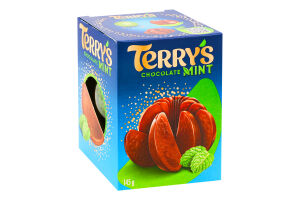 Виріб кондитерський Апельсин з молочного шоколаду з м'ятою 145г Terry's Chocolate