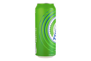 Пиво 500мл 4.6% светлое пастеризованное Green Tuborg ж/б
