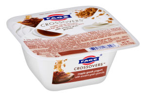 Fage Crossovers Maple Syrup Blended Low-Fat Greek Strained Yogurt With Ancient Grain Granola