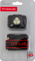 Фонарик налобный светодиодный аккумуляторный 170lm 8500K №TLF-H09 Titanum 1шт