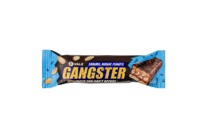 Батончик з арахісом нугою та карамеллю глазурований Gangster Vale м/у 50г