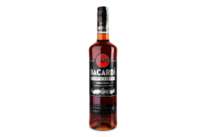 Ром 0.7л 40% темный Премиум Carta Negra Bacardi бут