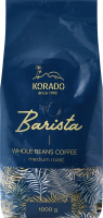 Кава Barista в зернах смажена 1кг м/у Korado