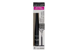 Wet n Wild Megaliner Liquid Eyeliner Define 871A Black