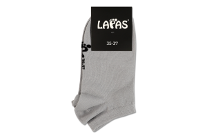 Шкарпетки жіночі Lapas Mini короткі сірий р.35-37