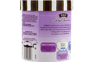 Edy's Slow Churned Yogurt Blends Frozen Dairy Dessert Cappuccino Chip