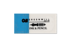Ластик біло-синій №KYYW3161464862 Greenwill 1шт