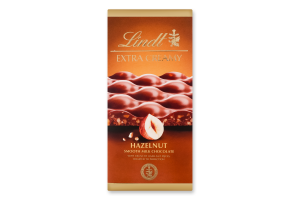 Шоколад молочный с фундуком Extra creamy Lindt к/у 80г