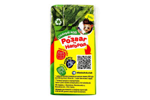 Сок с мякотью пастеризованный Персик-яблоко Садочок т/п 200мл