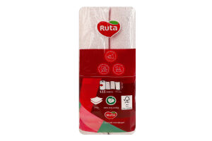 Полотенца бумажные 2-х слойные Borsch Premium Ruta 12шт