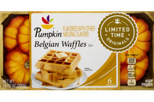 Ahold Belgian Waffles Maple - 6 CT