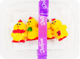 Набор кондитерских декораций Веселые цыплята Добрик п/у 1шт