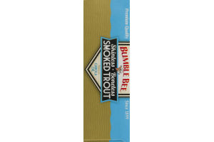 Bumble Bee Skinless Boneless Smoked Trout Filets in Canola Oil