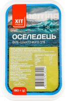 Сельдь филе-кусочки в масле Хіт продукт п/у 180г