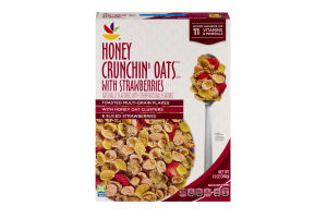 Ahold Cereal Honey Crunchin' Oats with Strawberries