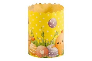 Форма для выпекания для изделий из теста бумажная 70х85мм Детские №2 ТОВ РКСП 1шт