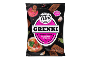 Гренки ржаные Холодец с хреном Grenki Flint м/у 100г