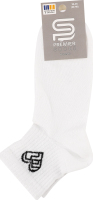 Шкарпетки жіночі з серцем середні резинка на пагомілку р.23-25 Premier Socks