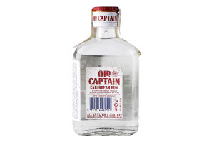 Ром 0.2л 37.5% белый Caribbean Old Captain бут