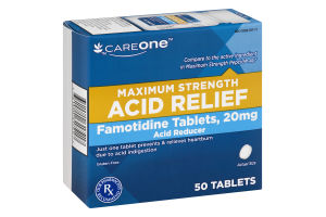 CareOne Maximum Strength Acid Relief - 50 CT
