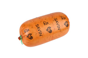 Ковбаса варена Індик та кролик Savin Product в/с кг