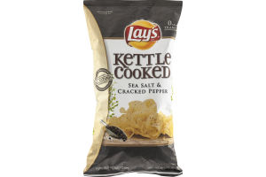 Lay's Kettle Cooked Sea Salt & Cracked Pepper