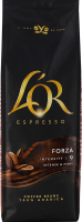 Кофе натуральный жареный в зернах Forza Espresso L'OR м/у 500г
