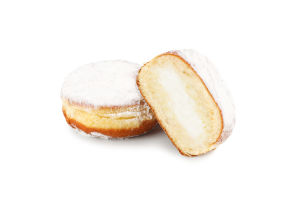 Берлінер з наповнювачем пломбір Гама Fresh Sandwiches к/у 0.42кг