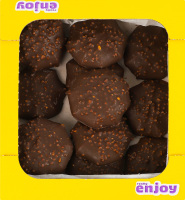 Печенье песочное в молочной глазури Хруми Really Enjoy к/у 0.23кг