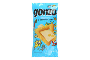 Треугольники кукурузные со вкусом сыра Gonzo м/у 150г