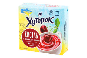 Кисіль зі смаком вишні Хуторок м/у 180г