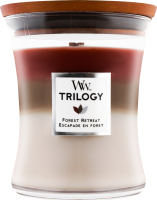 Аромасвеча Medium Forest Retreat Trilogy Woodwick 1шт