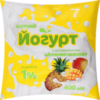 Йогурт 7 400 г 1% п/е Ананас-манго