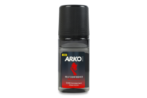 Антиперспирант мужской шариковый Dark smells Self confidence Arko Men 50мл