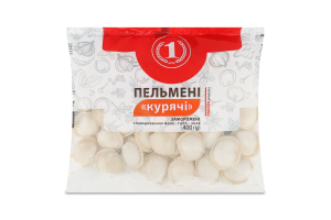 Пельмені Курячі ТМ "1" м/у 400г