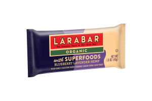 LARABAR Organic Blueberry Lavender Hemp with Super Foods