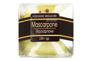 Морозиво 8% вершкове зі смаком фісташки з соусом Фісташка та соусом з какао Маскарпоне Gel’Amo ст 150г
