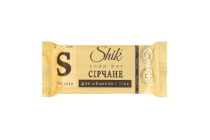Мыло туалетное для лица и тела Серное Shik 140г