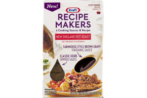Kraft Recipe Makers Cooking Sauces Slow Cooker Recipe New England Pot Roast