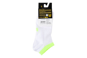 Шкарпетки MovementStandard Fancy №MS M0305S 49 38-41 білий-салатовий