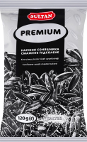 Семечки подсолнечника жареные подсоленные Premium Sultan м/у 120г