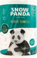 Полотенца бумажные 3-х слойные 450 листов Jumbo roll Extra care Snow Panda 1шт