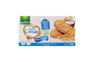 Печенье с начинкой и подсластителем без добавления сахара Biscotti Cuor di Cereale Gullon к/у 5х44г