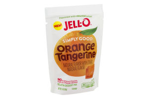 Jell-O Simply Good Pudding Mix Orange Tangerine